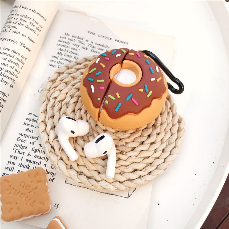 Compatible with Apple, Donuts  Case  Airpods Pro Silicone