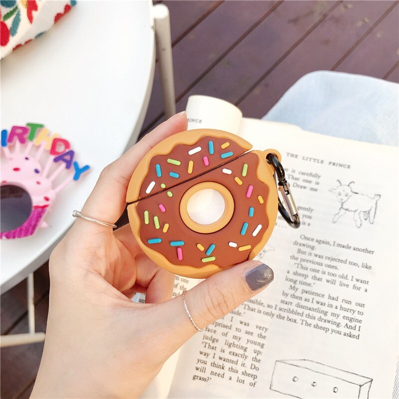 Compatible with Apple, Donuts  Case  Airpods Pro Silicone