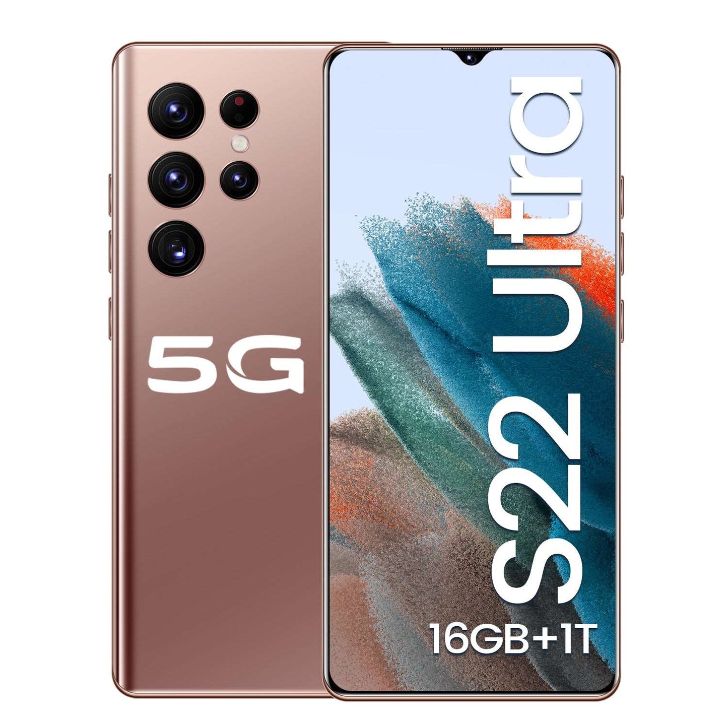 S22 ULTRA 16GB+1TB 16MP+32MP 7.2 Inch 5G 4G Smartphones Phones Unlocked