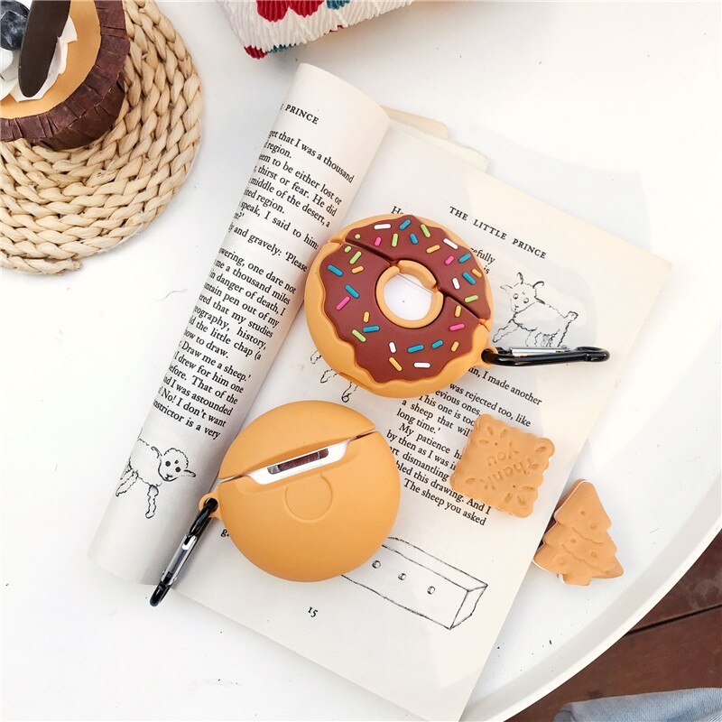 Compatible with Apple, Donuts  Case  Airpods Pro Silicone