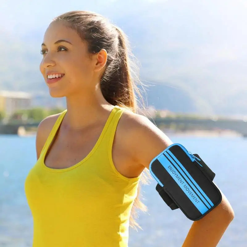 Running Arm Bands for Cell Phone Used for Running Walking Hiking and Biking